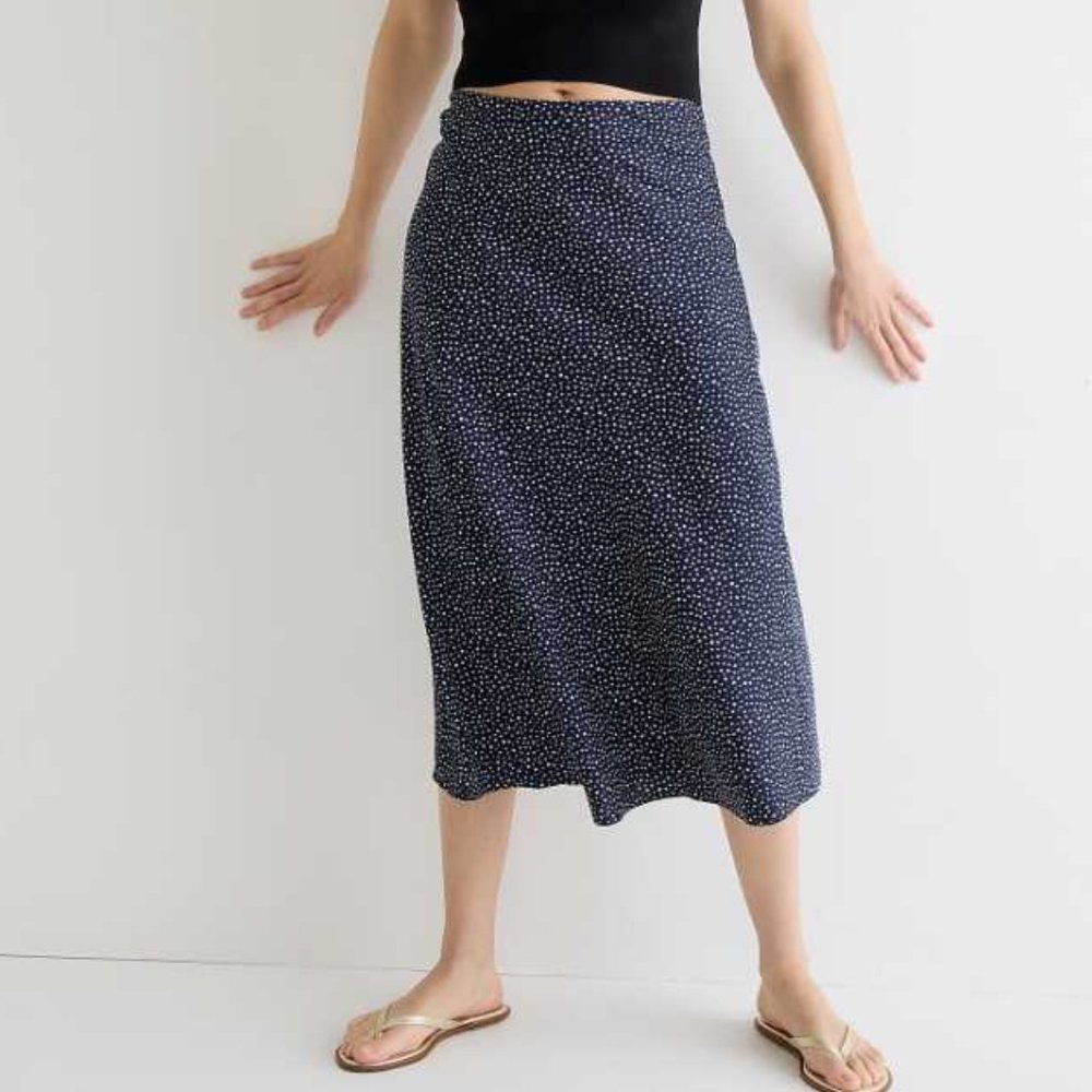 J Crew - Gwyneth Slip Skirt in Dot (BI731)